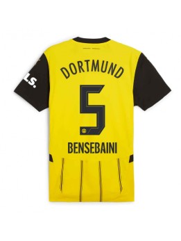 Borussia Dortmund Ramy Bensebaini #5 Heimtrikot 2024-25 Kurzarm